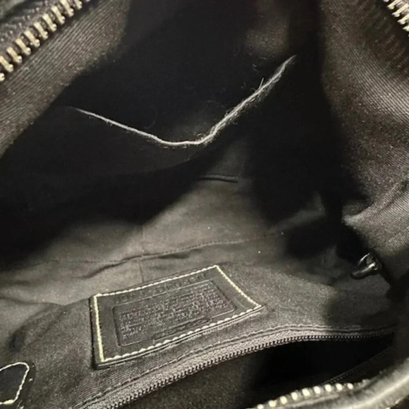 Coach Black Signature Hobo Tote Bag #1460 - Picture 12 of 12